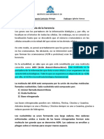 El ADN. Flujo de La Información Genética.