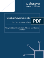 Global Civil Society 2012: Mary Kaldor, Henrietta L. Moore and Sabine Selchow