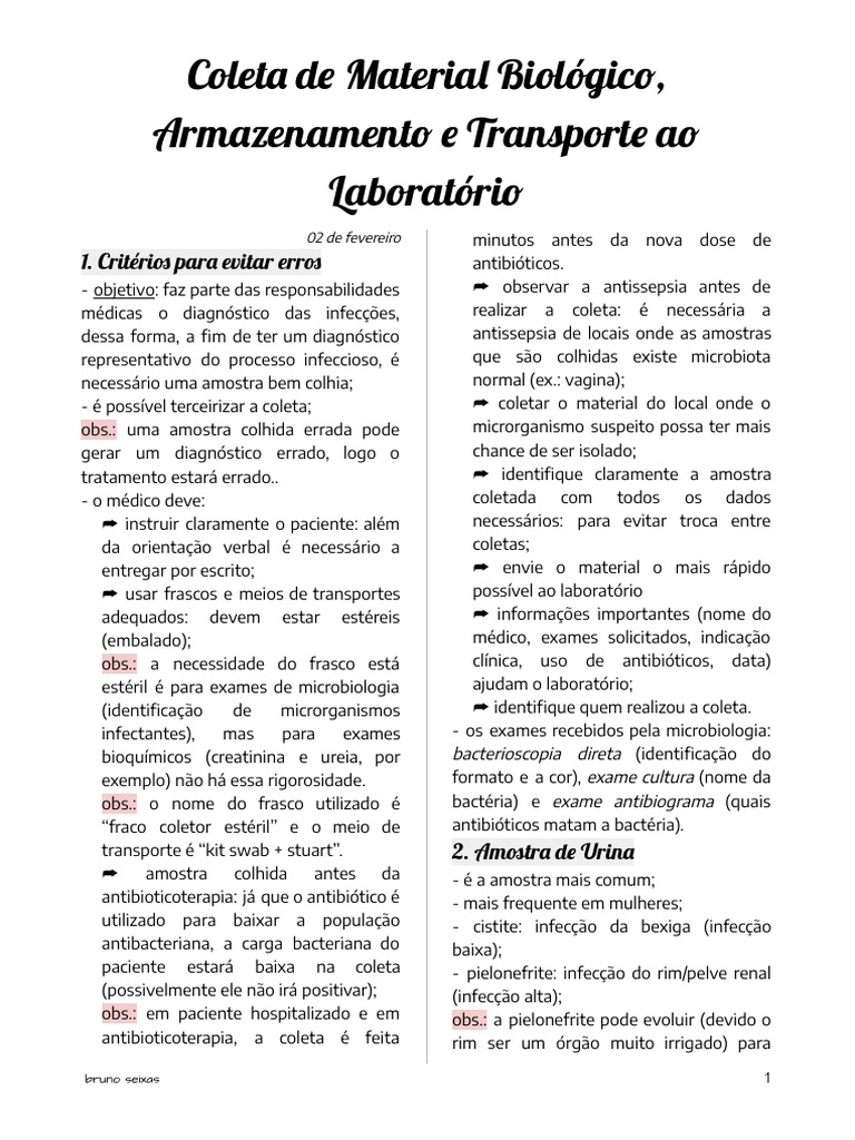 coleta-e-transporte-de-amostras-biol-gicas-pdf-infec-o-do-trato