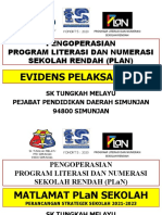 Evidens Bimbingan Plan