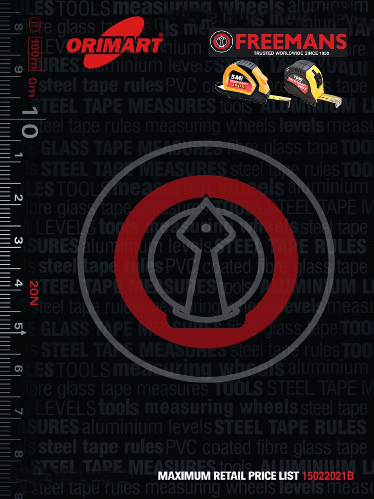 Freemans Orient Measuring Instruments Price List PDF