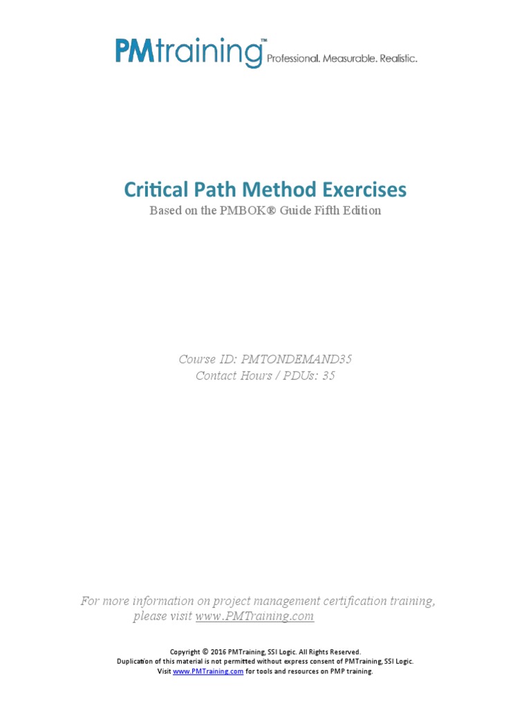 Critical Path Template 21 | Descargar gratis PDF | Business | Systems