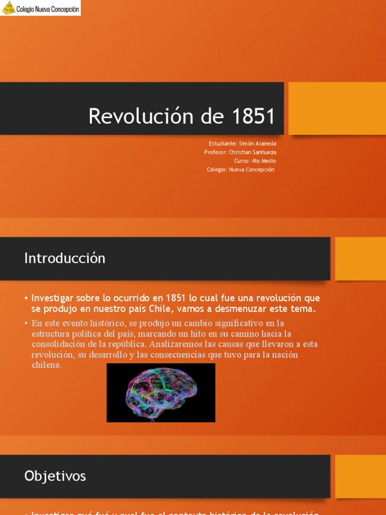 Revolución de 1851 PDF Chile Ciencias Políticas