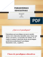 Paradigmas Educativas