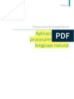 Aplicaciones Del Procesamiento Del Lenguaje Natural