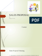 Sales Proposal