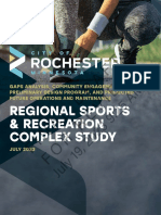 Regional Sports and Recreation Complex Study Draft Report