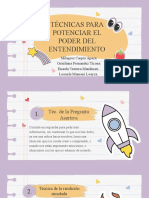 Técnicas para Potenciar El Poder Del Entendimiento