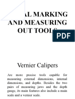 Metal Marking and Measuring Out Tools 1