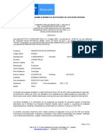 Certificado Admn Empresas