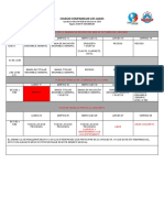 Plan de Trabajo Semana de Receso