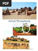 Acholi Phrasebook