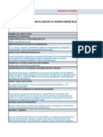 Planeación de Tda