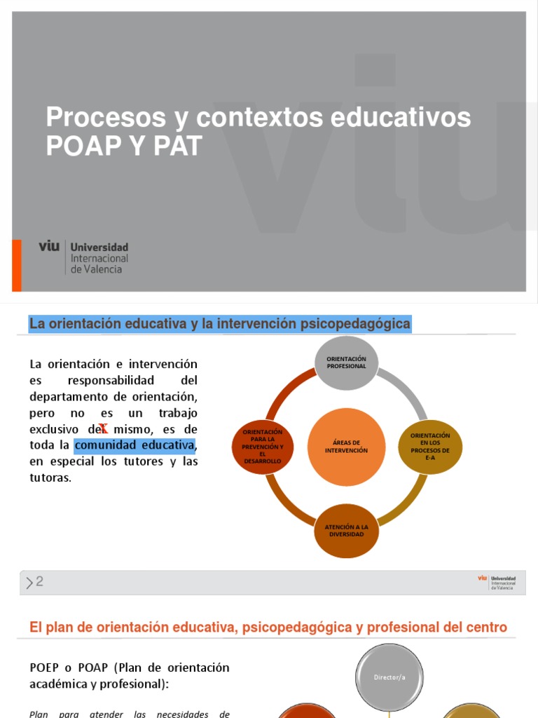 03msec Poap y Pat | PDF | Maestros | Aprendizaje