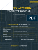 Safety at Work Project Proposal by Slidesgo