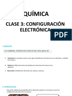 Clase 3 Teoría Configuración Electrónica