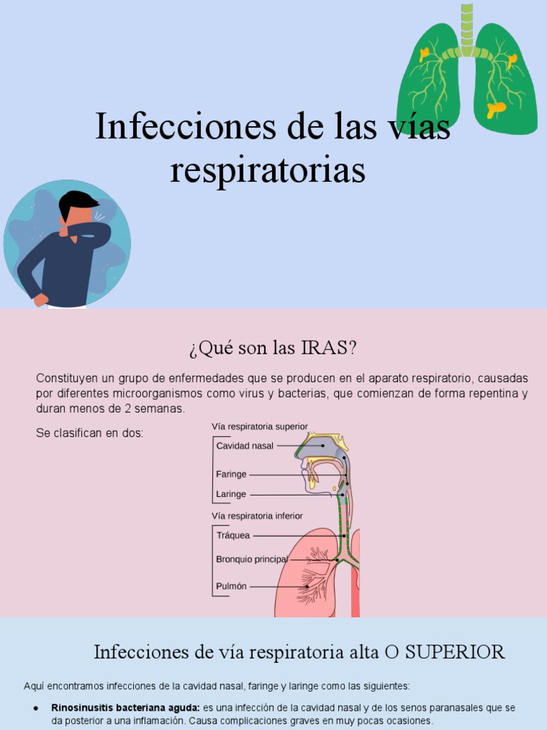 Infecciones de Vías Respiratorias | PDF | Neumonía | Otorrinolaringología