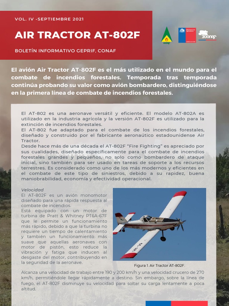 Boletin4 AT 802F | PDF | Avión | Fuego fatuo