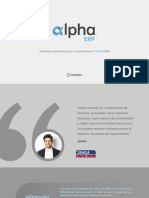 Carta de Presentación ALPHA ERP