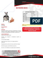 Batidora B20G