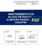 Pts - Mantenimiento de Block Retractil