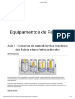 Aula 1 - Conceitos de Termodinâmica, Mecânica Dos Fluidos e Transferência de Calor