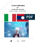 Italian Expo-Laos 2023 - Catalog