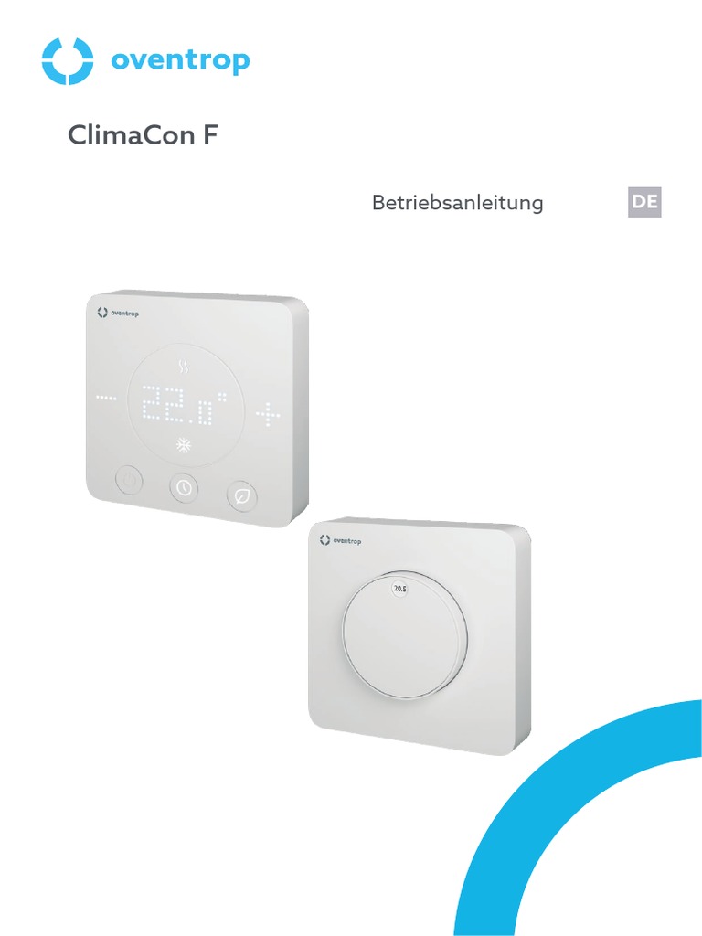 Oventrop Termostat | PDF