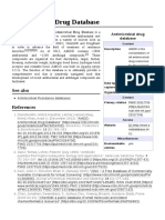 Antimicrobial Drug Database