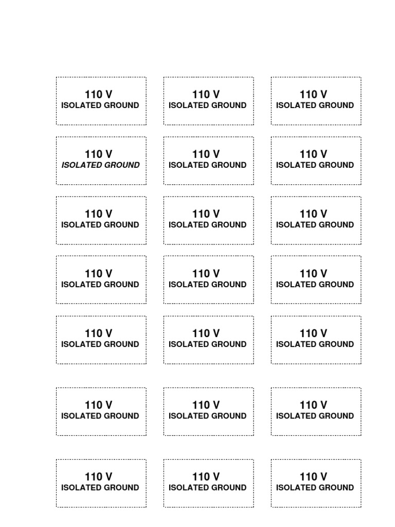 110V Isolated Ground Systems Guide | PDF | Home & Garden