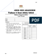 Tahun 5 Sesi 2022/2023: Ujian Akhir Sesi Akademik