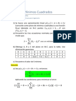 Mínimos Cuadrados