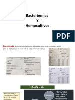 Bacteriemia y HC 2022