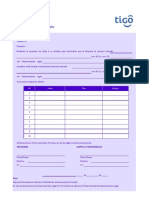 Formato Formulario de Transferencia