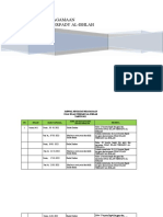 Jadwal Kegiatan Keagamaan 2022