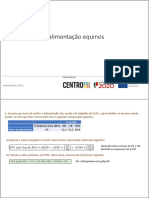 NAC - Exercícios Alimentação Equinos