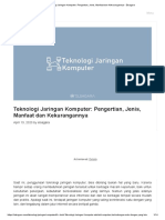 Teknologi Jaringan Komputer - Pengertian, Jenis, Manfaat Dan Kekurangannya - Elsagara