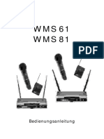 AKG WMS61 81 Manual