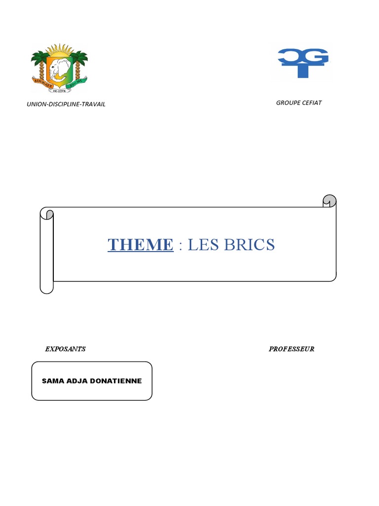 Analyse des BRICS et leur impact mondial | PDF | Chine | Politique mondiale
