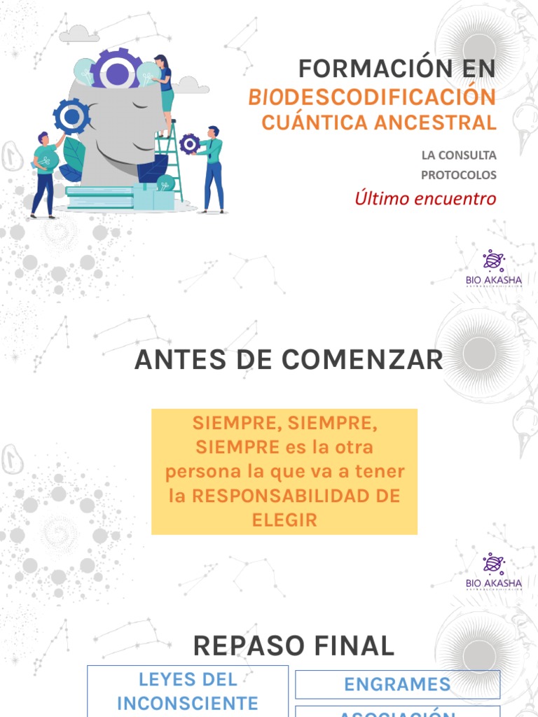 Formación en Biodescodificación Ancestral | PDF