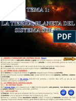 La Tierra, Planeta Del Sistema Solar.