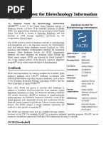 GenBank Accession Number Guide | PDF | National Center For ...