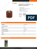 Partida 52. - Rueda Flap 1 Grano 60