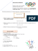 Factor Común Por Agrupación de Términos