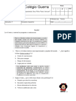 Prova 901 Ano Guerra 1º Bimestre 2023