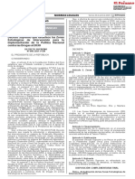 Decreto Supremo #086-2021-PCM - PDF - Zonas Estrategicas de Intervención.