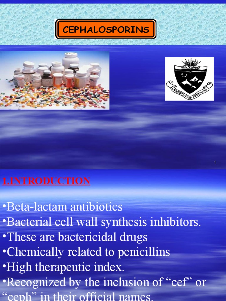 11 Cephalosporins PDF Beta Lactamase Gram Negative Bacteria