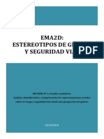 EMA2D - Estereotipos de Genero y Seguridad Vial