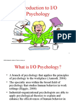 Chap 01 - Introduction To IO Psychology