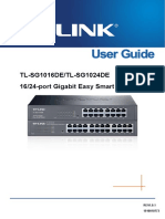 TL-SG1016DE/TL-SG1024DE 16/24-Port Gigabit Easy Smart Switch